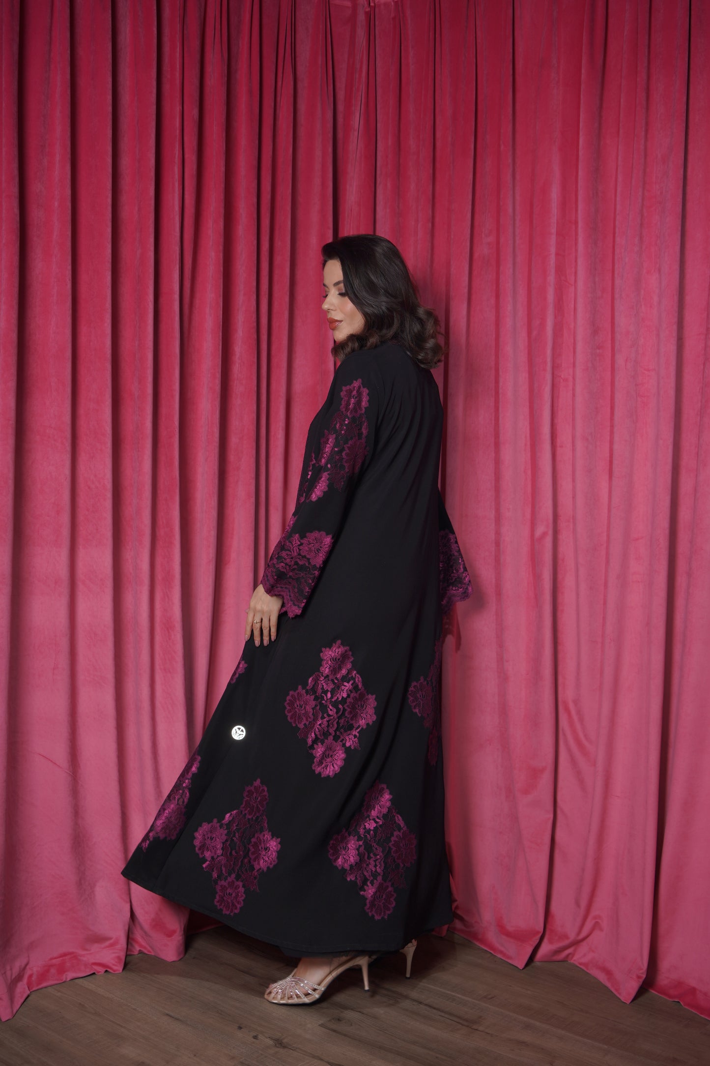 BA- Arden Crepe Burgundy