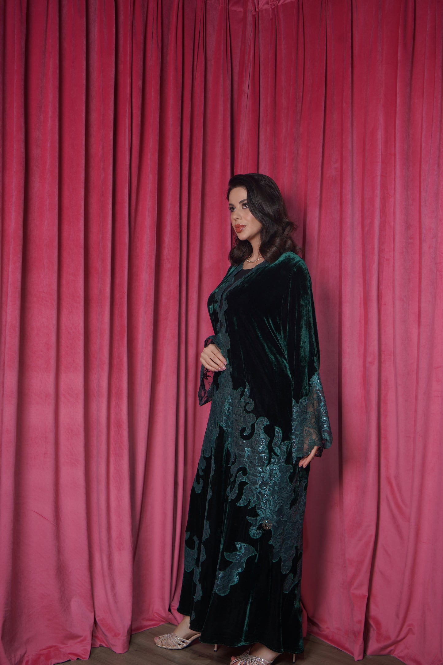 BA- Denver Velvet Dark Green