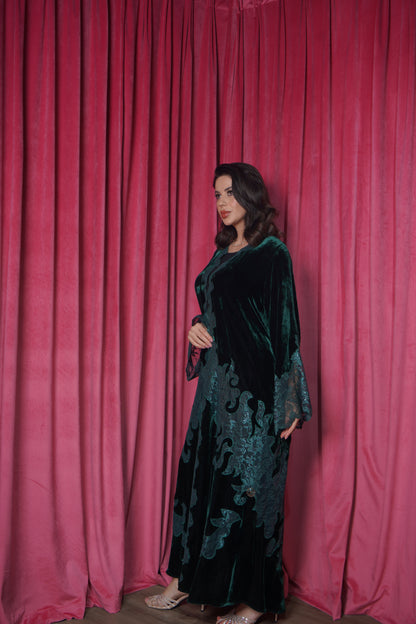 BA- Denver Velvet Dark Green