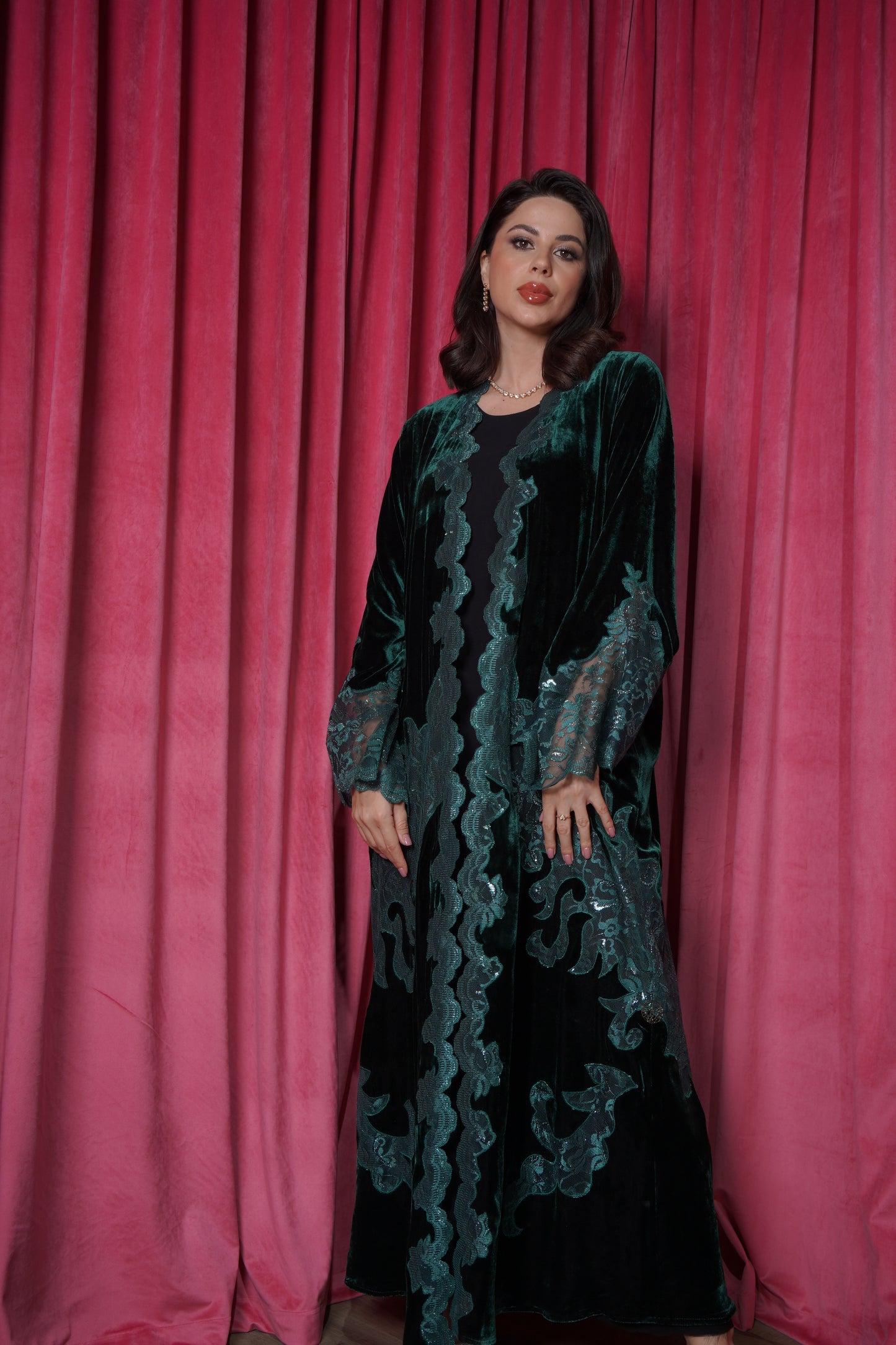 BA- Denver Velvet Dark Green