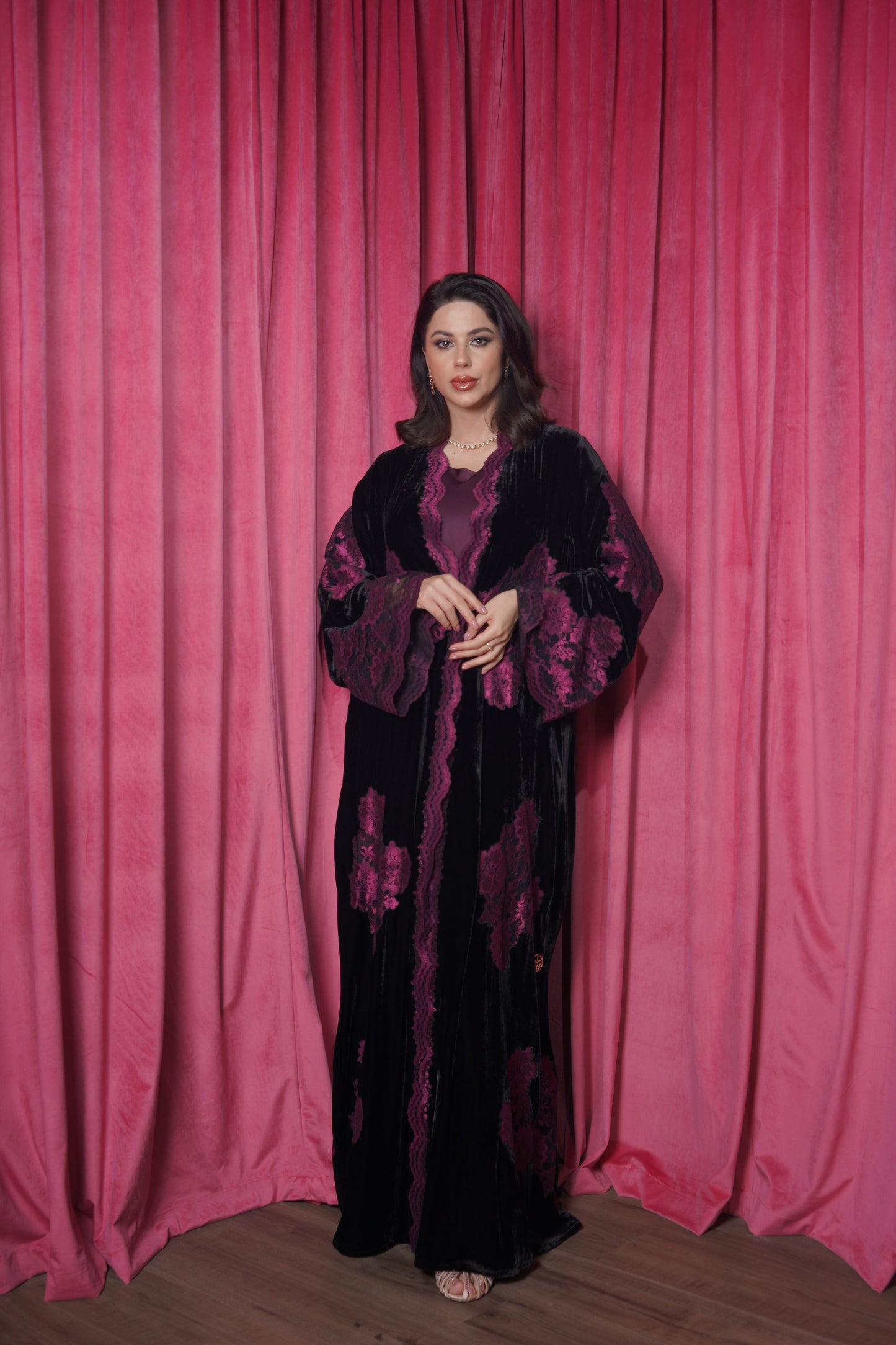 BA- Arden velvet Burgundy