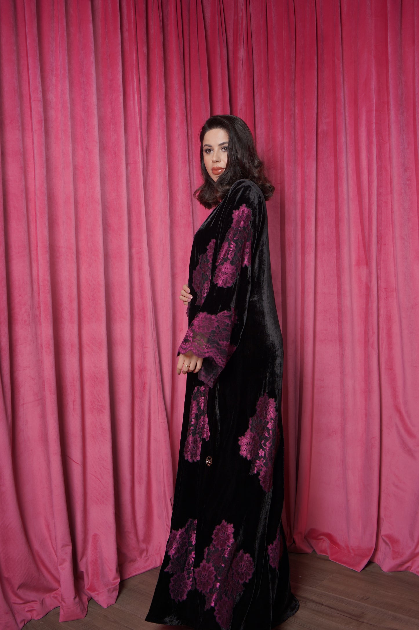 BA- Arden velvet Burgundy